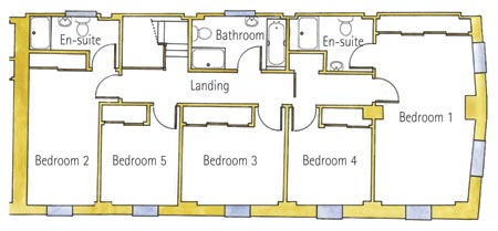 Blenheim First Floor Plan