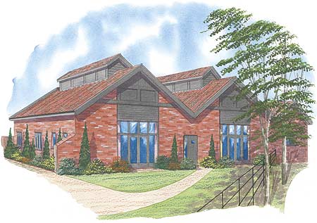 The Rye Barn Artists Impression