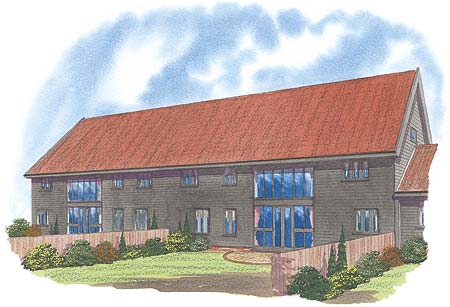 The Corn Barn Artists Impression